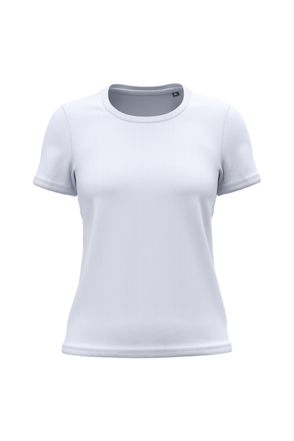T-shirt Bio190 femme White Kariban