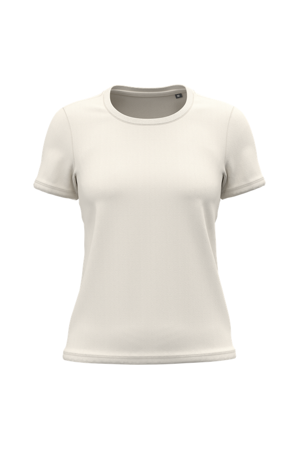 T-shirt Bio190 femme Coconut Milk Kariban