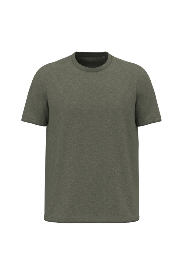 T-shirt Bio190 homme Green Marble Heather Kariban