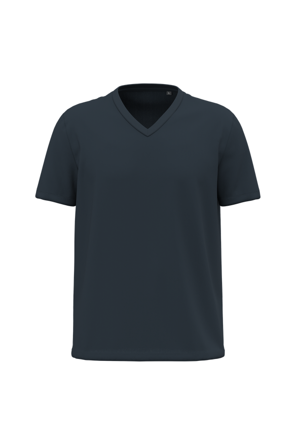 T-shirt Bio150 col V homme Navy Kariban