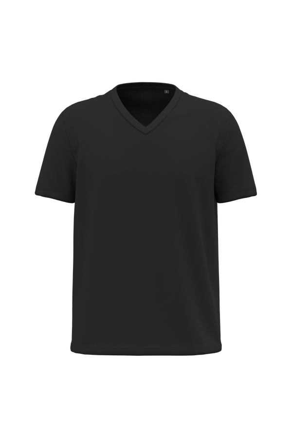 T-shirt Bio150 col V homme Black Kariban