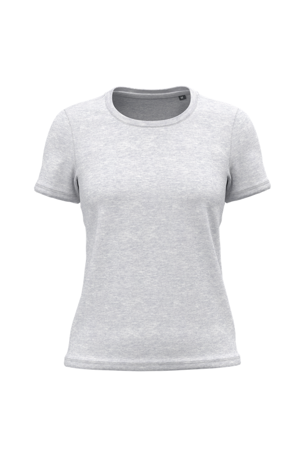 T-shirt Bio150  femme Ash Heather Kariban