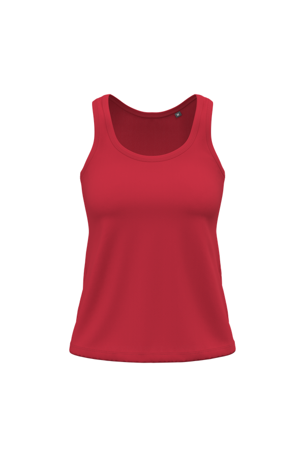 Débardeur Bio150 femme Red Kariban