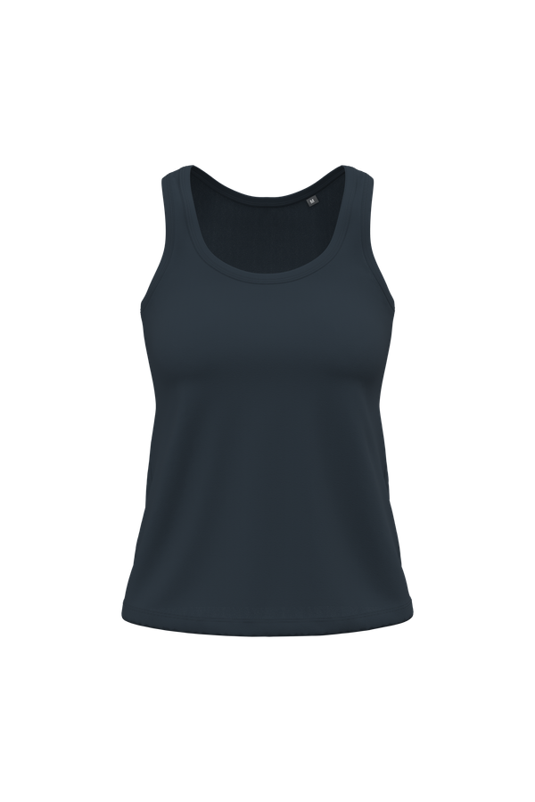 Débardeur Bio150 femme Navy Kariban