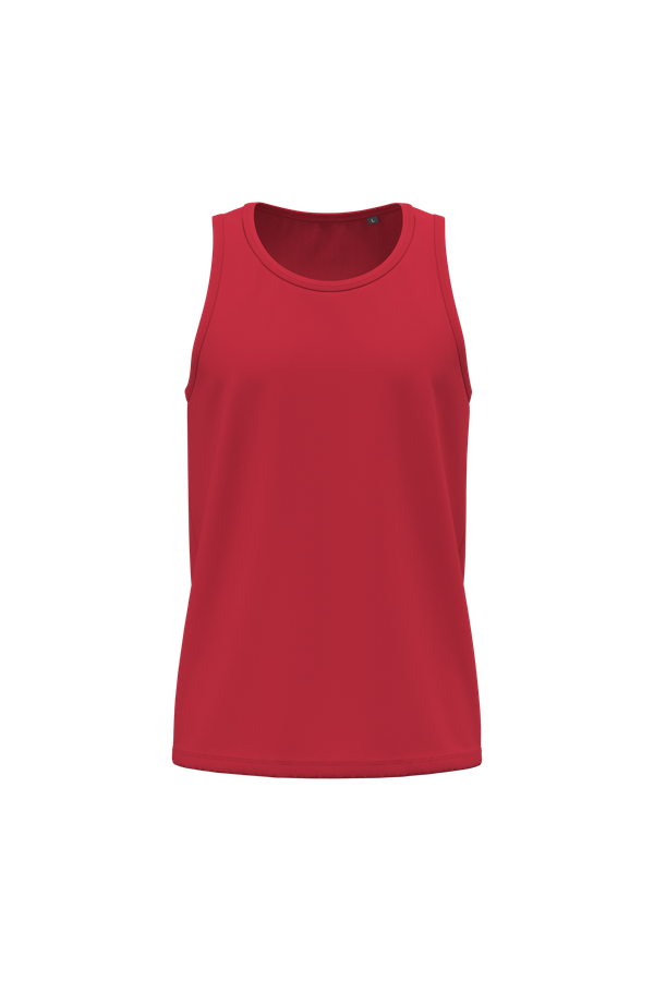 Débardeur Bio150 homme Red Kariban
