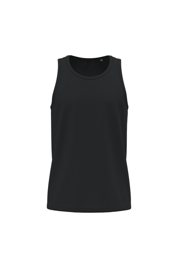 Débardeur Bio150 homme Black Kariban