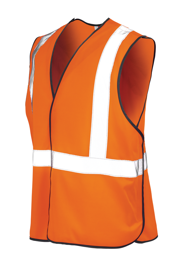 Gilet de sécurité anti-enchevêtrement Fluorescent Orange Result
