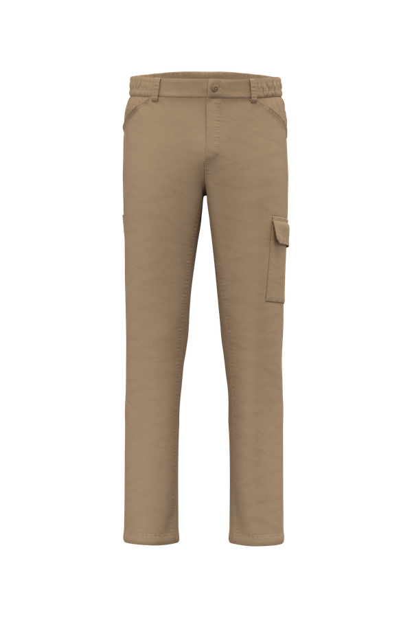 Pantalon stretch coton unisexe Camel WK. Designed To Work