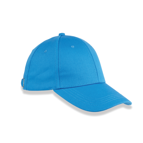Casquette coton biologique 6 panneaux Ocean Blue Result