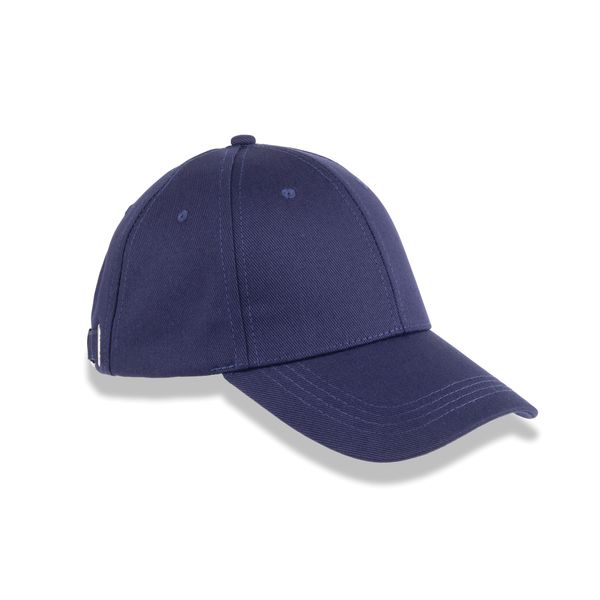 Casquette coton biologique 6 panneaux Navy Result