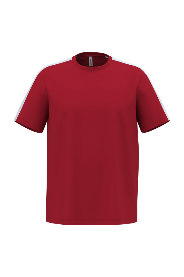 T-shirt teamwear bicolore unisexe Sporty Red / White PROACT®