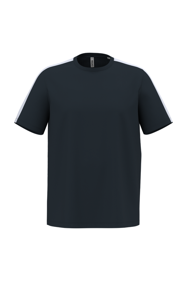 T-shirt teamwear bicolore unisexe Navy / White PROACT®