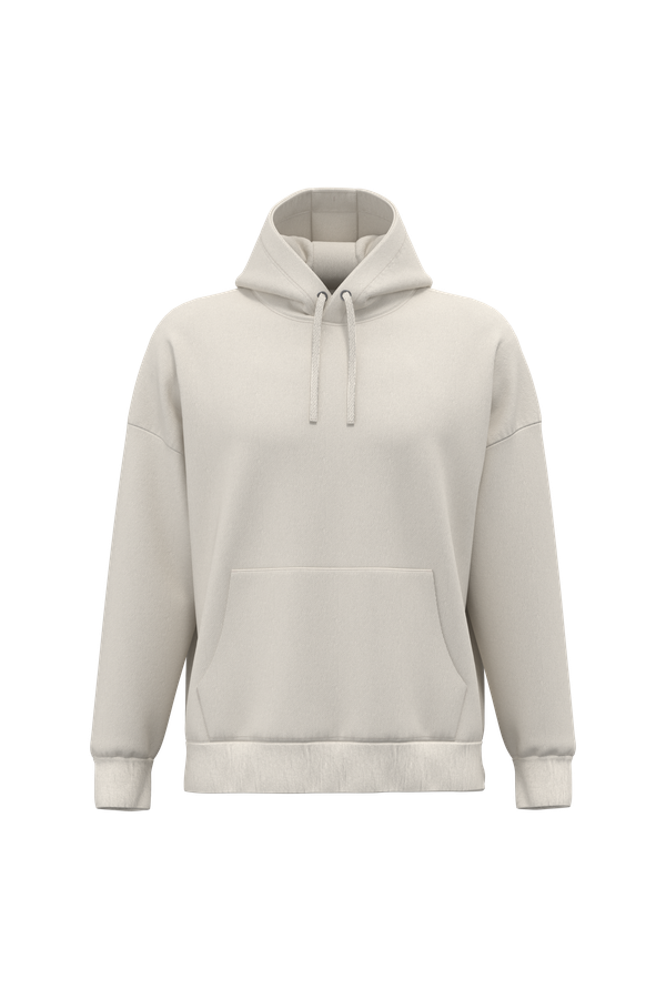 Sweat-shirt écoresponsable à capuche oversize unisexe Ivory Native Spirit