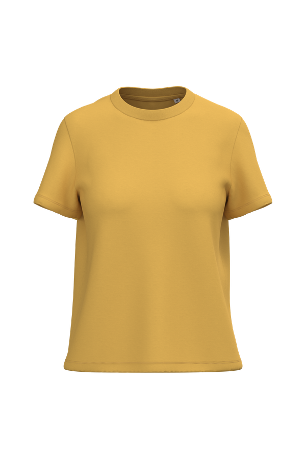 T-shirt écoresponsable femme Sun Yellow Native Spirit