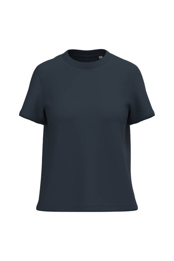 T-shirt écoresponsable femme Navy Blue Native Spirit