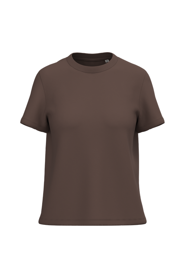 T-shirt écoresponsable femme Deep Chocolate Native Spirit