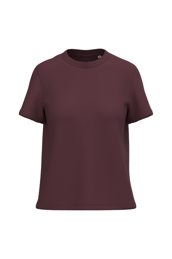 T-shirt écoresponsable femme Dark Cherry Native Spirit