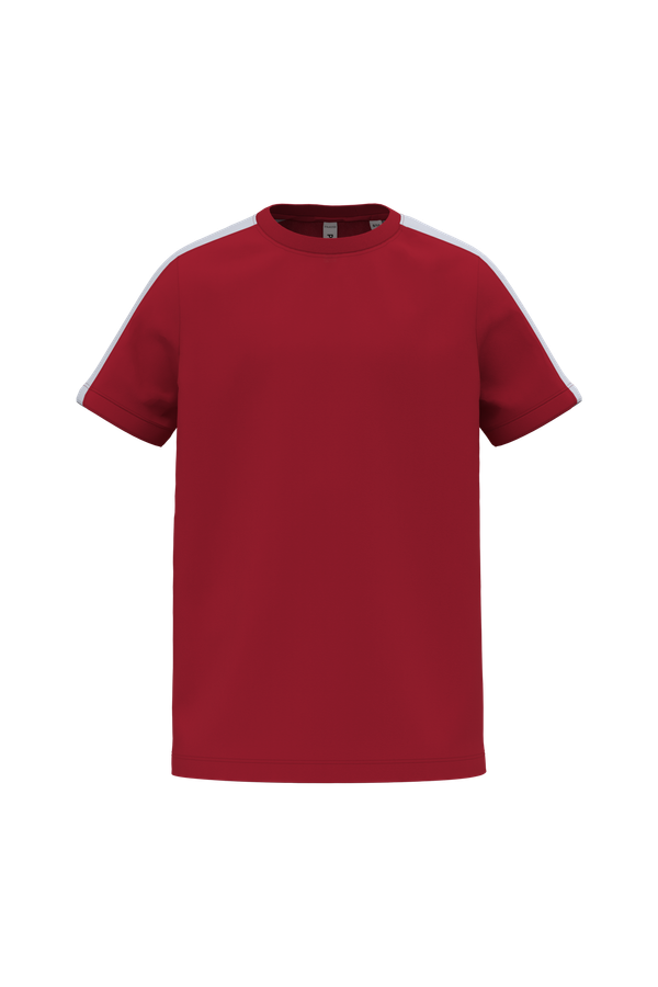 T-shirt teamwear bicolore enfant Sporty Red / White PROACT®