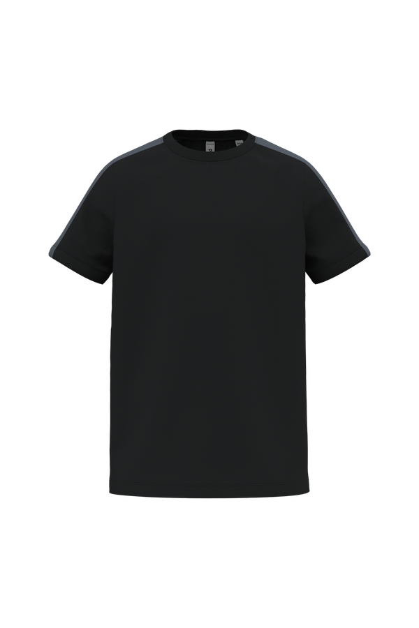 T-shirt teamwear bicolore enfant Black / sporty grey PROACT®