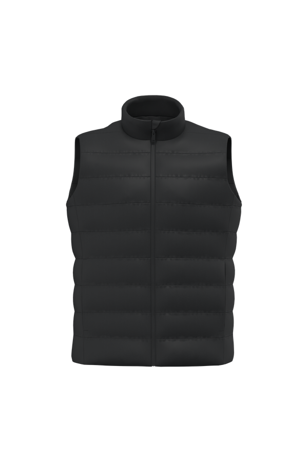 Bodywarmer écoresponsable matelassé femme Black Native Spirit
