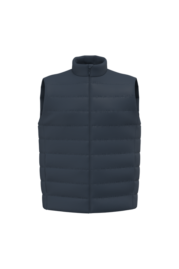 Bodywarmer écoresponsable matelassé homme Navy Blue Native Spirit