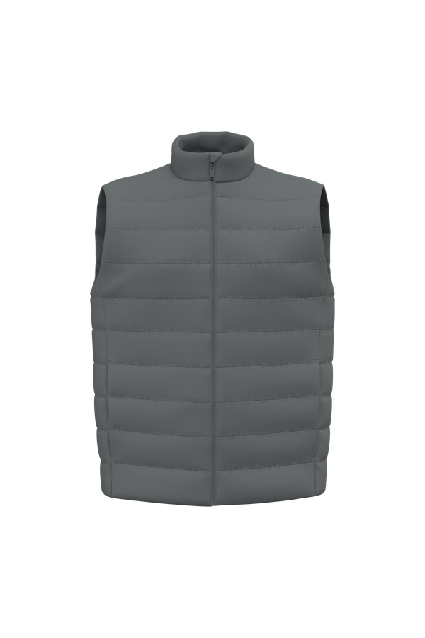 Bodywarmer écoresponsable matelassé homme Iron Grey Native Spirit