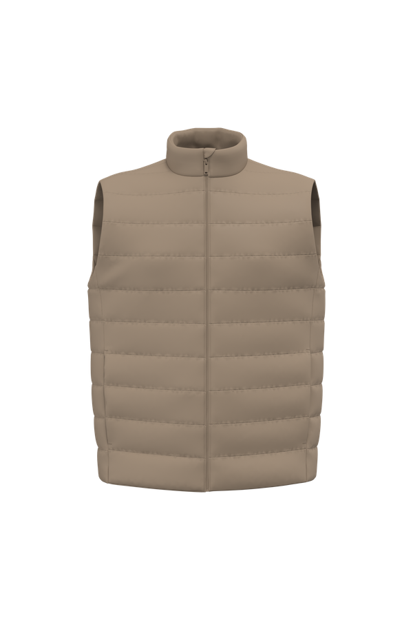 Bodywarmer écoresponsable matelassé homme Driftwood Native Spirit