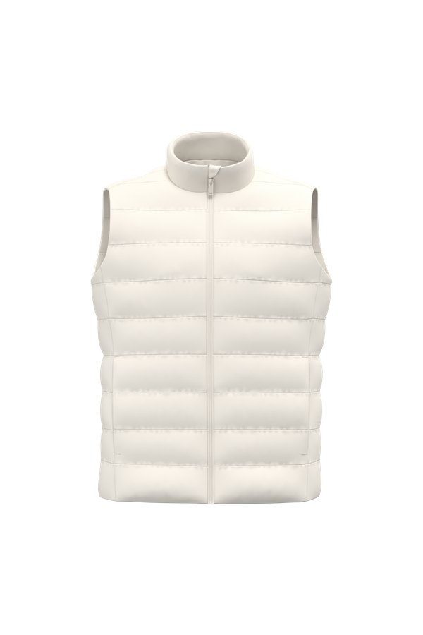 Bodywarmer écoresponsable matelassé femme Ivory Native Spirit