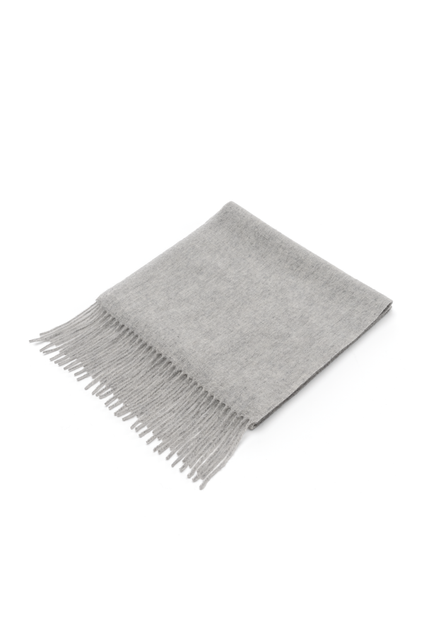 Écharpe en laine unisexe Moon Grey Heather Spasso