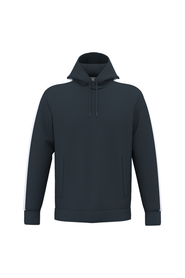 Sweat-shirt à capuche teamwear bicolore unisexe Navy / White PROACT®