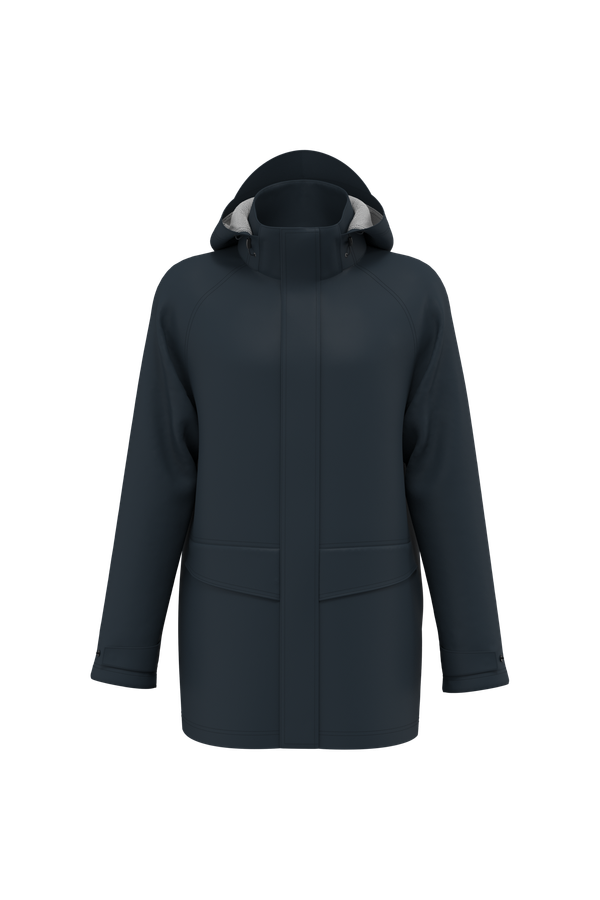 Veste de pluie unisexe Navy WK. Designed To Work