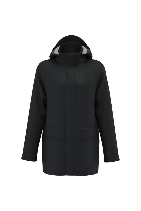 Veste de pluie unisexe Black WK. Designed To Work