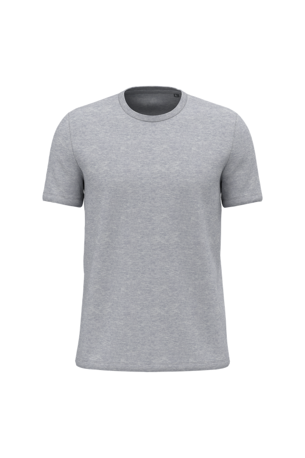 T-shirt manches courtes col rond unisexe Oxford Grey Kariban