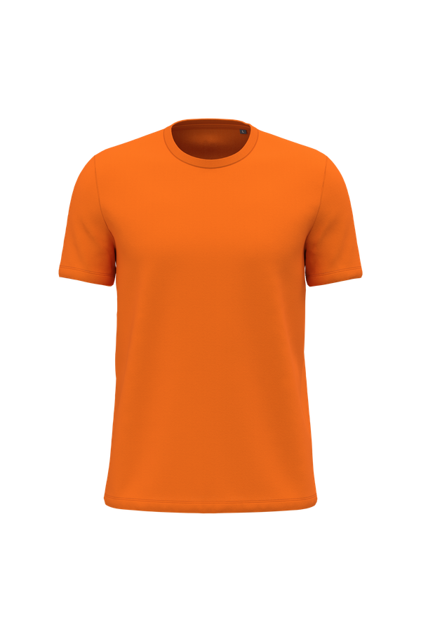 T-shirt manches courtes col rond unisexe Orange Kariban