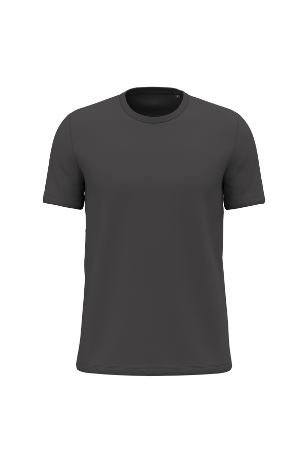 T-shirt manches courtes col rond unisexe Dark Grey Kariban