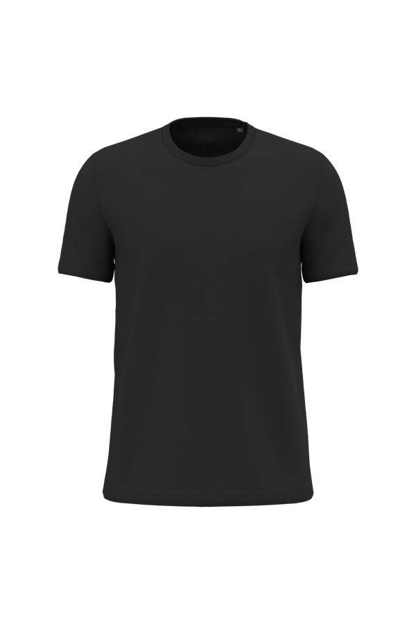 T-shirt manches courtes col rond unisexe Black Kariban