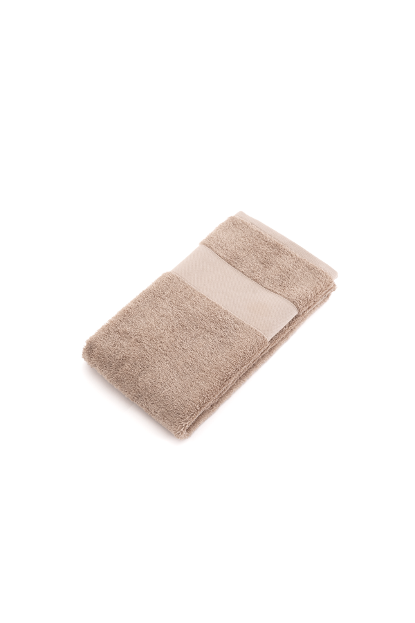 Serviette de toilette épaisse 100 × 50 cm Light Moka Kariban