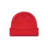 Cable Beanie RED AS Colour