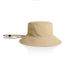 Nylon Wide Brim Bucket Hat KHAKI AS Colour
