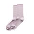 Wo's Rib Socks (2 Pairs) ORCHID AS Colour