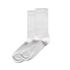 Wo's Rib Socks (2 Pairs) WHITE AS Colour
