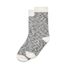 Slub Socks (2 Pairs) BLACK/NATURAL AS Colour