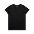 Wo's Maple V Neck Tee BLACK AS Colour