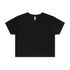 Wo's Crop Tee BLACK AS Colour