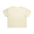 Wo's Crop Tee BUTTER AS Colour