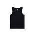 Wo's Organic Rib Tank BLACK AS Colour