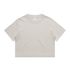 Wo's Heavy Faded Crop Tee FADED BONE AS Colour