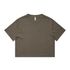 Wo's Heavy Faded Crop Tee FADED BROWN AS Colour