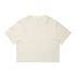 Wo's Heavy Faded Crop Tee FADED ECRU AS Colour