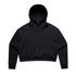 Wo's Relax Crop Hood BLACK AS Colour